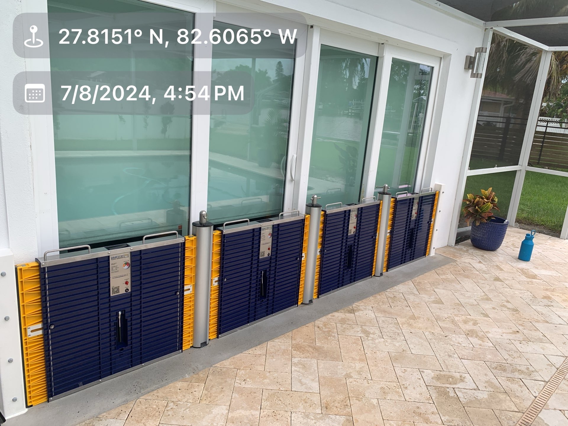 Flood Barriers on Sliding Glass Doors